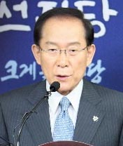 이회창 자유선진당 총재 연합뉴스