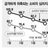 소비자심리 갈수록 ‘꽁꽁’