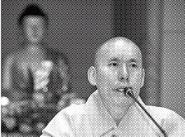 범불교도대회 봉행위원회 상임봉행위원장인 원학스님이 26일 서울 종로구 조계사 국제회의장에서 27일 열리는 범불교도대회와 관련한 기자회견을 갖고 있다. 도준석기자 pado@seoul.co.kr