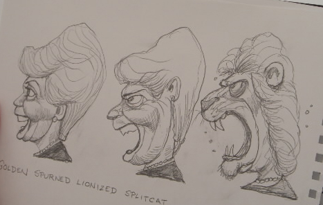 힐러리 시사만화