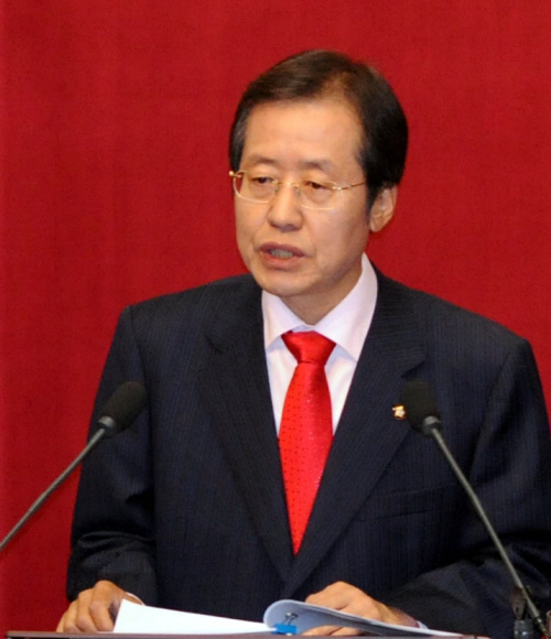 홍준표 한나라당 원내대표