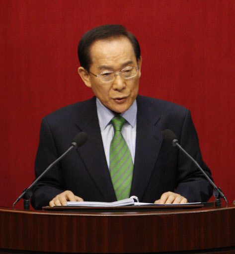 이회창 자유선진당 총재