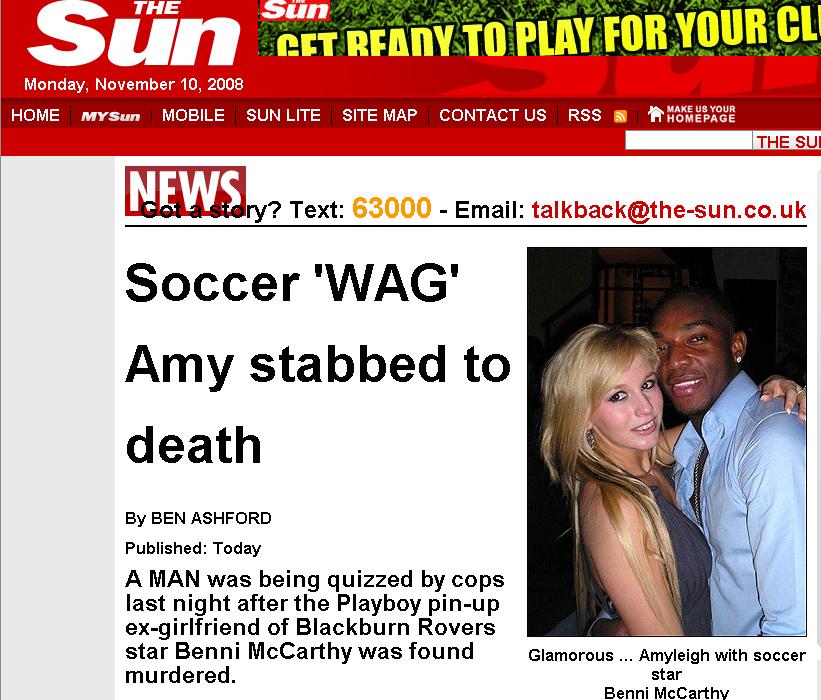 THE SUN 인터넷판 캡처