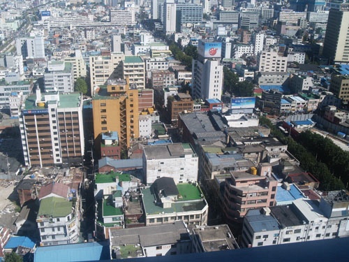 현재 수표동 전경, 곧 재개발된다. 기미코와 금순이가 함께 산 동네.