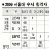 서울대 수시 합격자 특목고 늘고 일반고 줄어