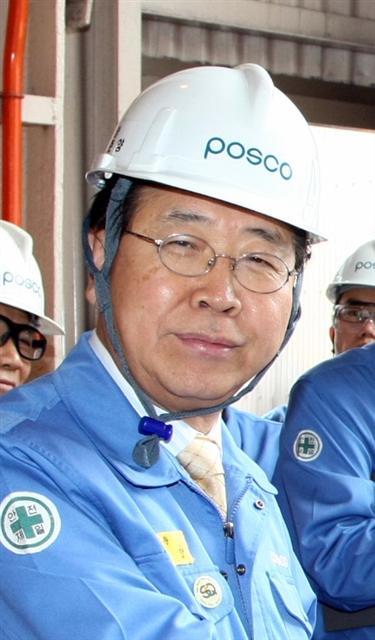 정준양 포스코건설 사장