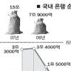 은행 작년순익 반토막… 올 1분기도 위태위태
