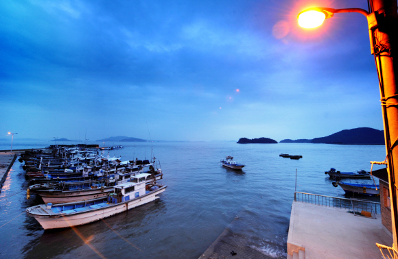 가로림만 가장 끝자락 만대포구