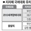 지자체 국제대회 유치 제살깎기 경쟁 예산 낭비 우려