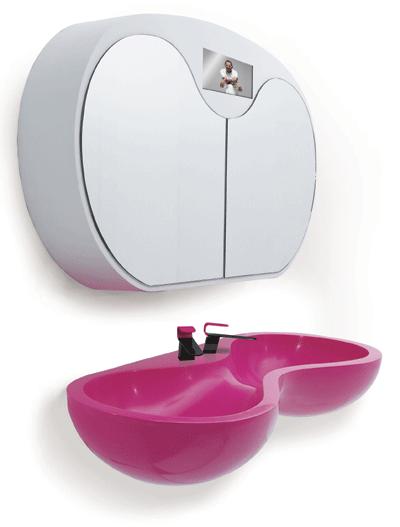 새턴바스의 카림 라시드 라인 욕조