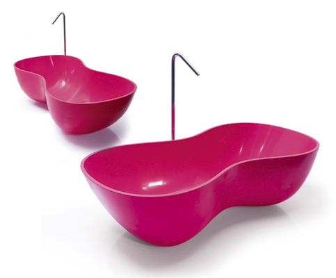 새턴바스의 카림 라시드 라인 욕조