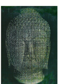 이동재 작 ‘아이콘’ 캔버스 위에 크리스탈