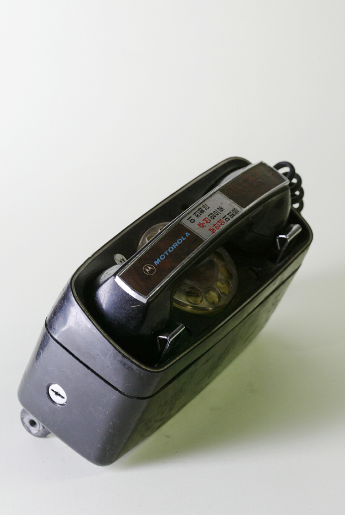 1984년 당시 차량용 이동전화(모토로라)
