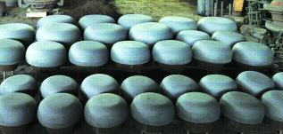 모래로 만든 내형틀. 만드는 데만 하루가 꼬박 걸린다.