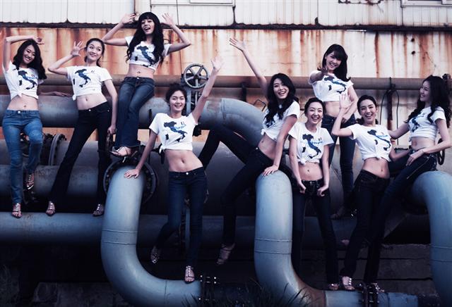 아시아 최고 모델들의 등용문인 SBS 2009 아시아·태평양 슈퍼모델 선발대회 참가자들. 