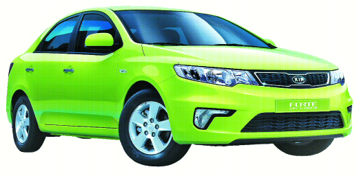 기아차가 지난 15일 내놓은 ‘포르테 하이브리드 LPi’. 액화석유가스(LPG) 연료를 사용해 ℓ당 17.8㎞를 달릴 수 있다. 현대·기아차 제공