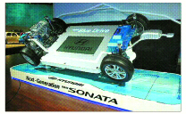 현대모비스가 개발한 ‘YF 쏘나타’ 의 풀(Full) 하이브리드 시스템.  현대모비스 제공