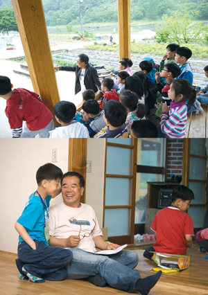 ‘꿈꾸는 공부방’은 월간<샘터>와 도너스캠프가 함께하는 지식기부 프로젝트입니다. 매달 각 분야에서 활동하고 있는 명사들이 1일 선생님으로 직접 공부방을 찾아가 아이들과 재능과 경험을 나눌 예정입니다.