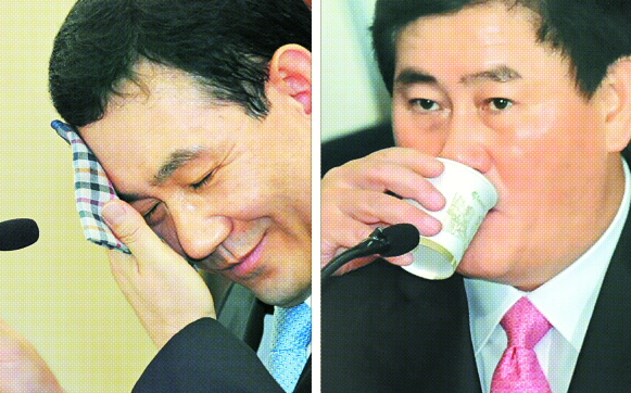 진땀 나고 목 타고 