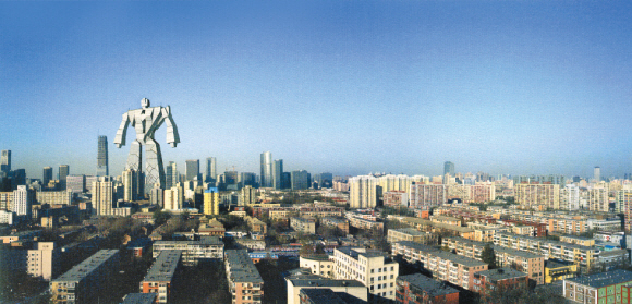 츠펑 작품, ‘왜 내가 너를 사랑해야만 하지?’, 120×249.6㎝, 2008