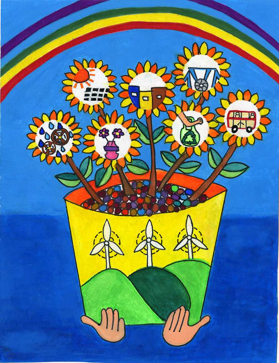 청소년부문 최우수작 Wong Hok Lam(중국 홍콩)군 작품.