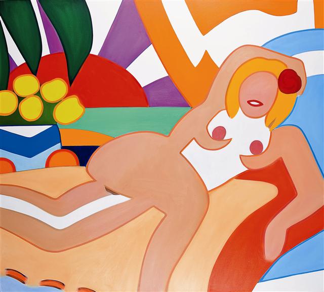 20일 경매시장에 나오는 탐 웨슬만의 ‘선셋 누드’.