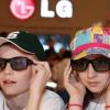 LG 美대학농구 3DTV 마케팅