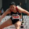 女 허들 이연경 4년만에 한국新