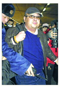 2007년 2월 마카오에서 중국 베이징 서우두(首都)공항에 도착한 김정남. 서울신문 포토라이브러리