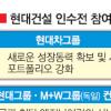 현대건설 인수 현대車·현대컨소시엄 압축