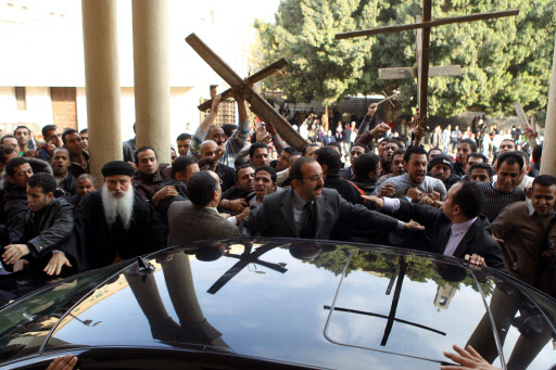 격화되는 이집트 기독교도 시위 
