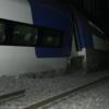 KTX, 광명역 부근에서 탈선