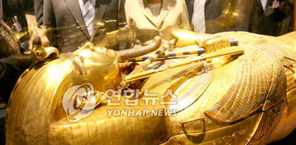 투탕카멘 왕묘에서 발견된 유물 연합뉴스(자료사진)