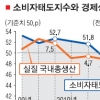 소비심리 4분기 연속 하락