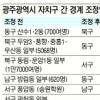 광주 4개구 경계 10월부터 변경