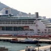 호화 크루즈선 부산 입항 러시