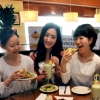 아보카도, 피자·치킨을 만났다