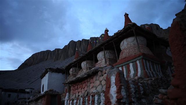 오랜 세월 외부와의 교류가 끊겼던 무스탕에는 옛 티베트 문화의 흔적이 고스란히 남아있다. EBS 제공