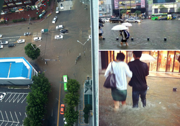 서울 152㎜ 폭우 쏟아지자…
