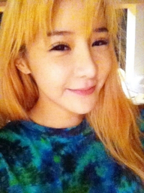 2NE1 박봄이 SNS에 공개한 자신의 사진/박봄 미투데이