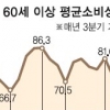 [고령화시대 2제] 60세이상 소비성향 외환위기 수준