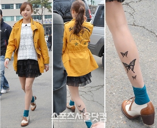 리듬체조 요정’ 손연재가 8일 오전 서울 신촌동 연세대학교 백주년기념관 앞에서 진행된 ‘대학생과 함께하는 녹색식생활 도시락 전달 캠페인’에 참석하고 있다.