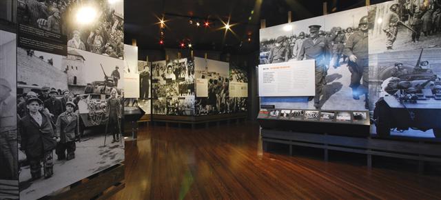 일본군 위안부 역사가 영구 전시되는 미국 뉴욕주 롱아일랜드 나소카운티의 ‘홀로코스트 기념관’(HMTC) 내부 모습. HMTC 홈페이지