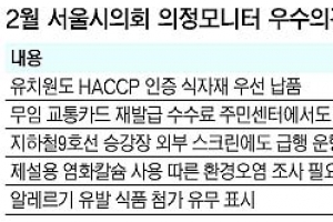 “유치원 급식도 안전 인증 받은 먹거리로”