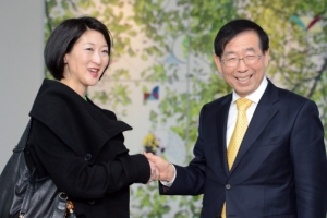 서울시 방문한 佛 중소기업장관 펠르랭