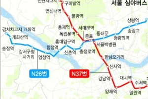 서울 심야전용 버스 개통한다