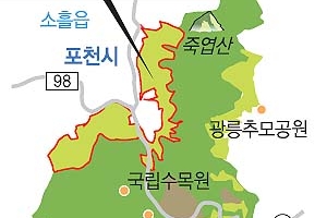 수도권 허파 광릉숲이 숨차다…그림같은 주택들 턱밑까지 ‘빽빽’