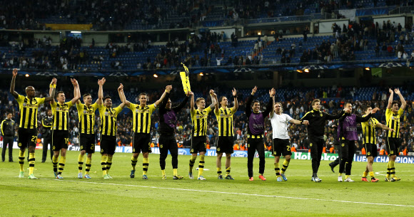 도르트문트, 16년만에 UEFA 결승무대 진출