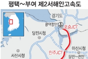 제2서해안 고속도로 건설 ‘청신호’