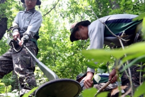 육군 15사단, 적근산 유해 발굴 개토제